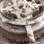 2015 hot sell 400mm diameter 10mm die ring die with stainless steel compression ratio 5:1
