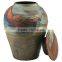 Newest Blue Ceramic Cremation Human Wholesale Urns