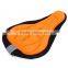 Bike Seat Cover 3D Memory Sponge Saddle Anti-slip Air-permeable Pad Cycling Cushion with Reflective Stripe bicycle accessories