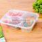 the truth why 3 compartment disposable plastic fast food containers with divider for all people
