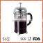 WSCHJML020Stainless steel French press coffee maker french press mug