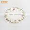 Stock Fashion Golden Ceramic Plate/ceramic Diet Plate on Sale