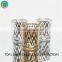 Mercury Glass Gold Speckled Glass Candle Holders