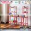 Wholesale home furniture folwer pot metal display shelf rack