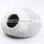 2017 china supplies cheap handmade kat vilt huis 100% wool cat house in stock