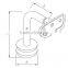 Tube Indoor Mirror Polished Handrail Bracket For Glass Fencing