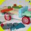 2017 wholesale kids wooden nut toy diy baby wooden nut toy combination children wooden nut toy W03C007