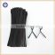 PE/PVC plastic coated single metallic wire twist tie for wire cable