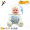 Best high quality plush pink and blue baby doll plush with pillows