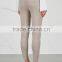 Wholesale Women Apparel Taupe Color Elastic Waist Cashmere Jogging Trousers(DQE0357P)