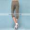 fashion girl/lady trousers loose capris stretch waist with tight hem harem trousers