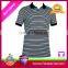 custom men striped polo shirt, high quality polo shirts wholesale china