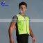 runing training camping Fluorescent LED reflective stripes cycling vest