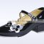 wholesale genuine cow flowers tap shoes for women and children