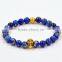 Fashion Skull Head Bead Bracelet for Men Women European Style Bead Bracelet
