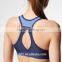 Anly breathable women workout clothing wholesale ladies fitness running sports bra custom band