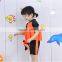 2017 new best quality safety floating baby swimwear polyamide colorful swimsuits