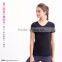 Fitness clothing graphic short sleeve yoga tee