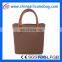 New arrival beach bag silicone tote bag for lady leather tote bag purse and handbag