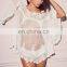 See Through Off Shoulder Lace Nightwear Babydoll Dress