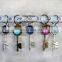 Soft enamel Monogram Key Chains