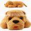 Stuffed wholesale sleeping bull dog plush toy
