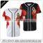 Hot selling stylish sublimation colorful baseball jersey