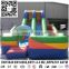 High quality green inflatable slide with pool for kids or adults