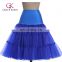 Grace Karin Royal blue Tutu Petticoat Underskirt Crinoline Skirt For Wedding Vintage Dress CL008922-7
