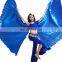 BestDance Top sale Egyptian Egypt Belly Dance bifurcate open on the back Isis Wings without sticks OEM