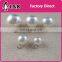 wholesale half round abs pearl button shank button