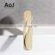 High quality chrome brass modern deck mounted single handle wash basin faucet