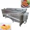 Factory direct sale one tank four tank balls vegetable electric heating square fryer with low price