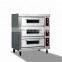 Kitchen Equipment Electric Baking Oven / CE Approved Stainless Steel Bakery Oven