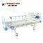 factory price single crank patient care medical bed with wheels