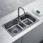 920170 HIGOLD SUS 304 Stainless Steel Pressing Sink Double Bowls Sink