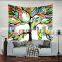 Graffiti Tree Tapestry Creative Art Wall Tapestry