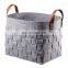 factory supply customized size storage basket ins felt