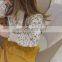 Children's floral doll shirt autumn girl long-sleeved lace collar shirt