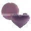 Custom Cute Purple Heart Shaped Pillow Toy Throw Pillows Gift for Living Room