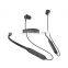 New top Bluetooth neckband sports magnetic headphones