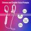 Wholesale Consumer Electronics Secure Fitness Sport Neckband  headphone Wireless Earphone Bluetooth