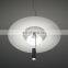 European post-modern irregular acrylic pendant lamp for living room