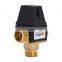 3 Way DN20 Mixing Valve Male Thread Brass Thermostatic For Solar Water Heater