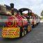 High performance amusement train park rides for shopping mall