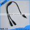 dc power cable splitter 1 male 2 female 0.4m