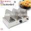 New Type egg waffle display warmer showcase with stainless steel