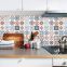 Bohemian design adornment namely peel namely wallpaper, 40.64 cm x 300.00 cm color strip sticks ceramic tile namely removable from the sticky wallpaper wallpaper splash plate wall decals vinyl film wall cover applies to the kitchen