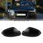 ABS Left/Right Side Rearview Cover Mirror Cap Black For AUDI A6 2012 2013 2014 2015 2016 2017 A6