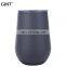 Hot sell double wall vacuum egg tumbler insulated Wisky Mug with Custom Logo Reusable Eco Friendly for Office